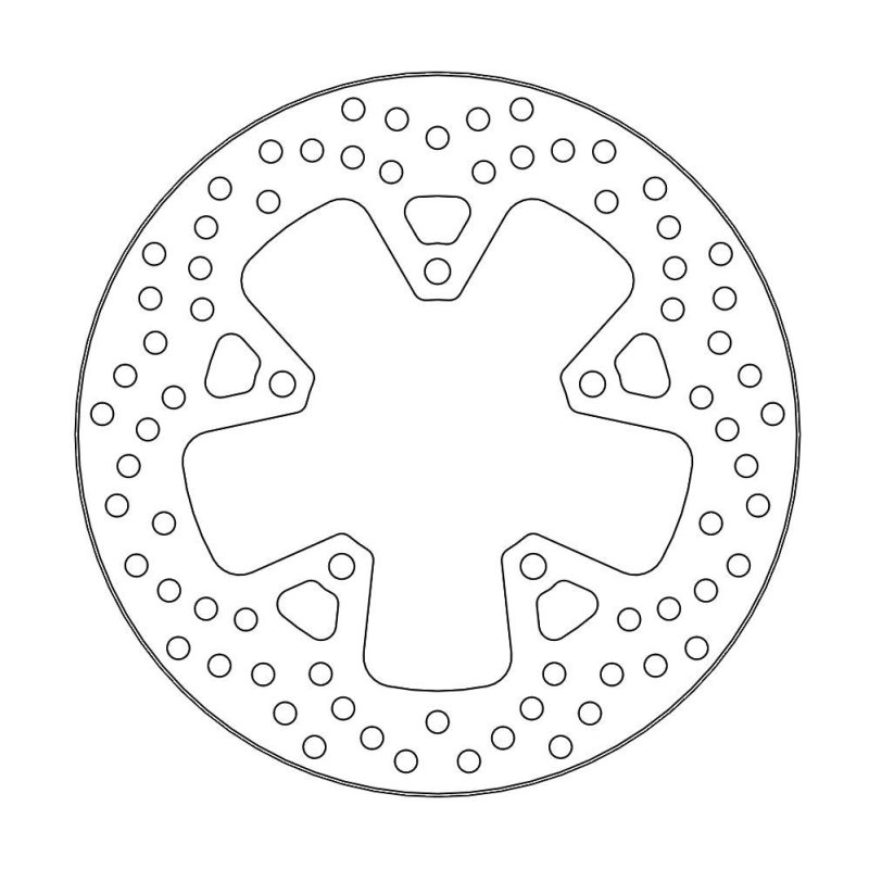 Moto-Master Bremsscheibe Round 110615