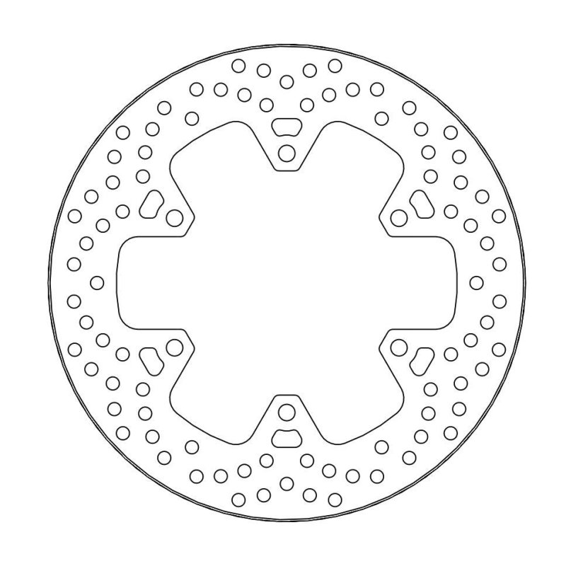 Moto-Master Bremsscheibe Round 110648