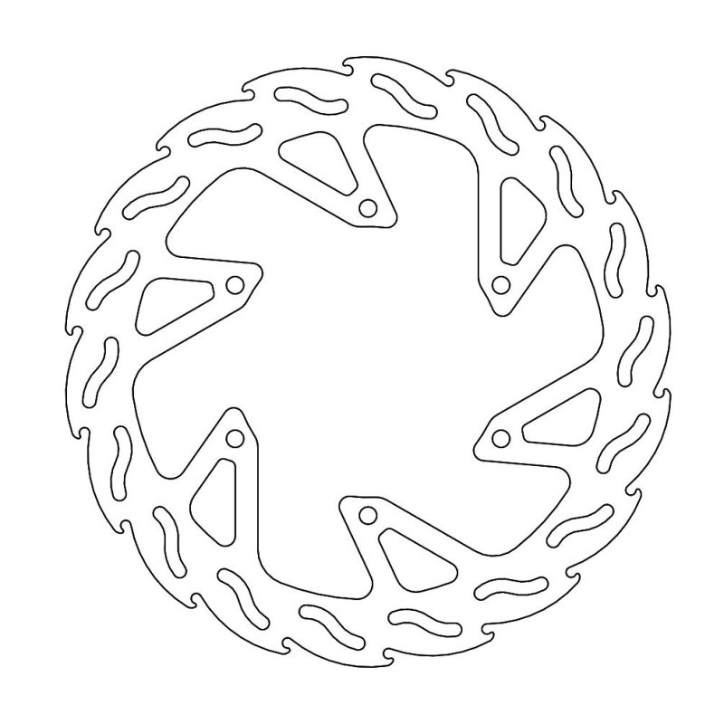 Moto-Master Bremsscheibe Flame 110651