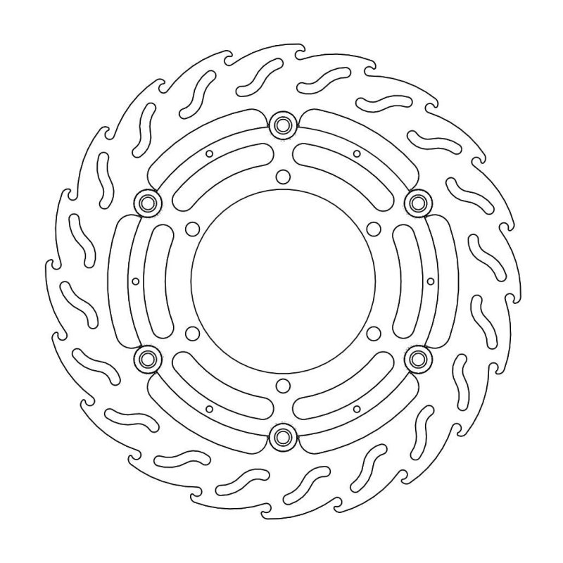 Moto-Master Flame Links Bremsscheibe Vorne Bmw 112017