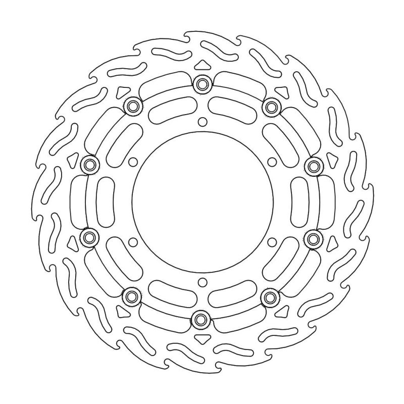 Moto-Master Flame Rechts Bremsscheibe Yamaha 112064