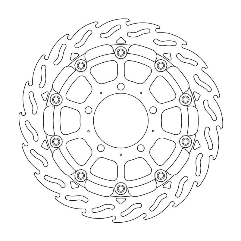 Moto-Master Flame Race Bremsscheibe Vorne Links 5,5Mm 112090
