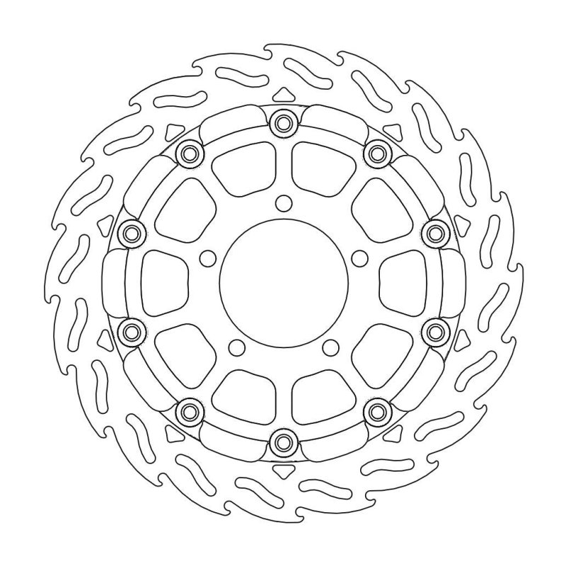 Moto-Master Flame Race Bremsscheibe Vorne Rechts 5,5Mm 112091