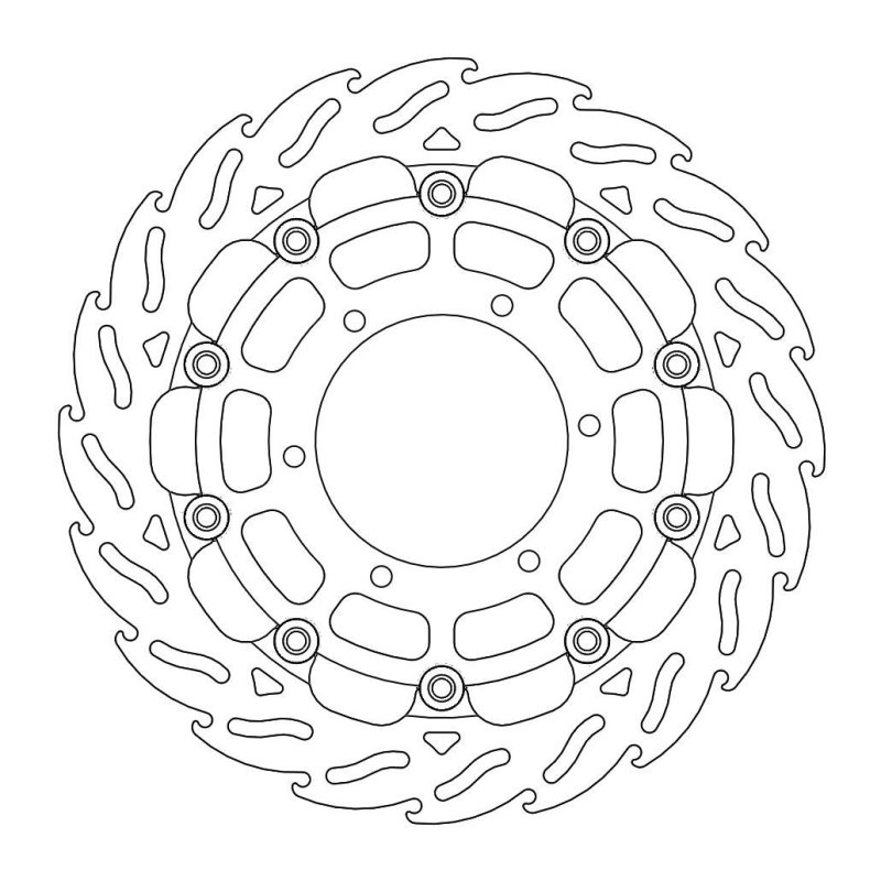 Moto-Master Flame Race Bremsscheibe Vorne Links 5,5Mm 112094