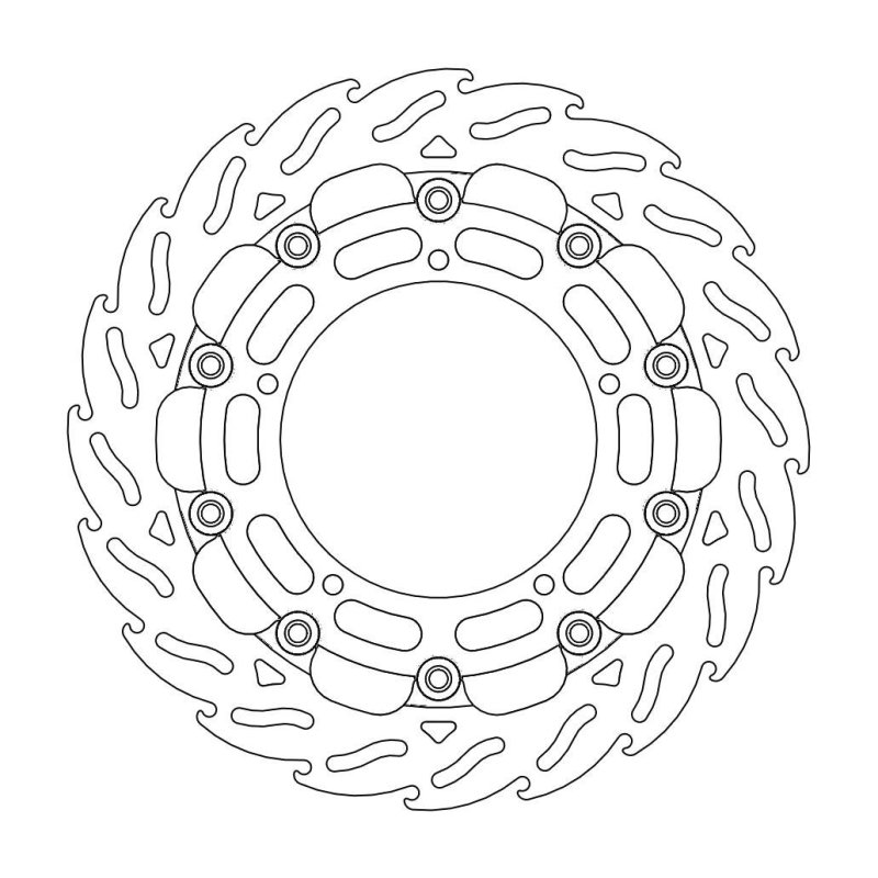 Moto-Master Flame Race Bremsscheibe Vorne Links 5,5Mm 112096