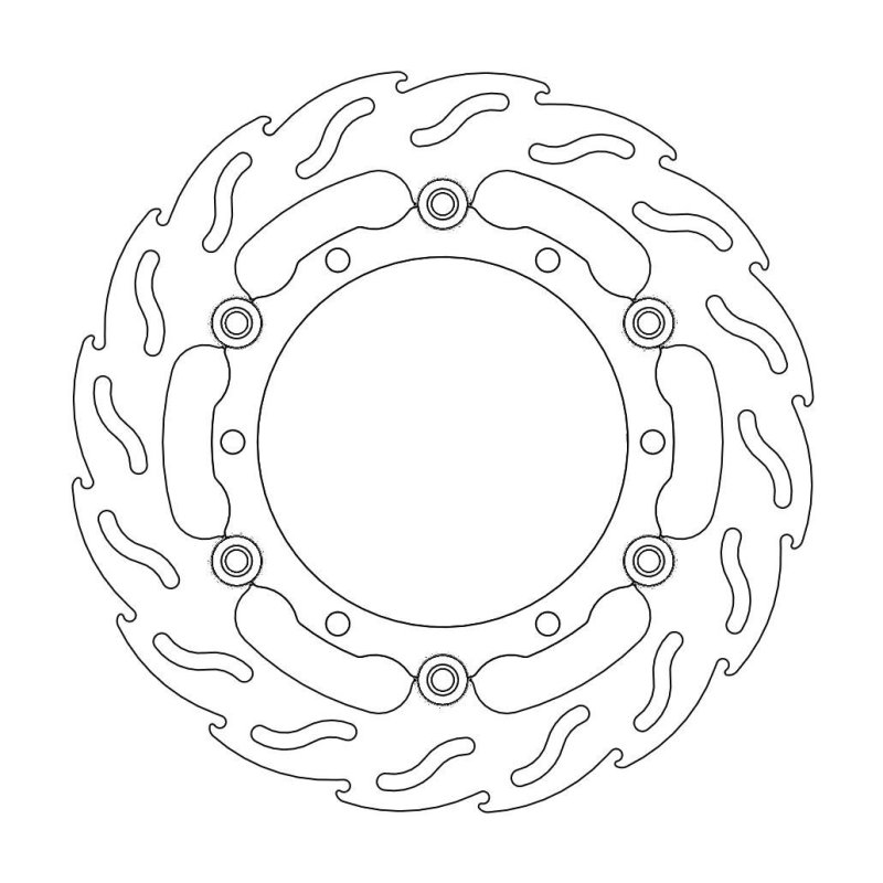 Moto-Master Flame Links Vorne Bremsscheibe Yamaha 112112