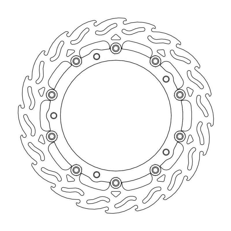 Moto-Master Flame Links Bremsscheibe Vorne Bmw 112117