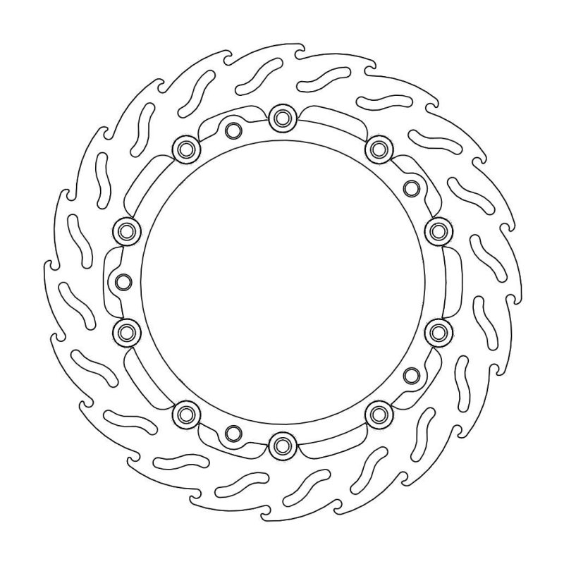 Moto-Master Flame Links Bremsscheibe Vorne Bmw 112119