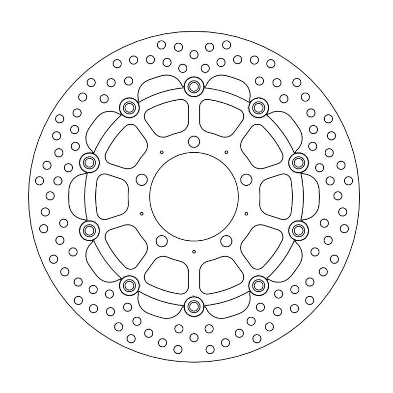 Moto-Master Halo Bremsscheibe Vorne Zx10R 112123