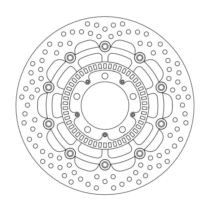 Moto-Master Halo Bremsscheibe Vorne Kawasaki 112124