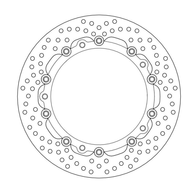 Moto-Master Halo Bremsscheibe Vorne Bmw 112159