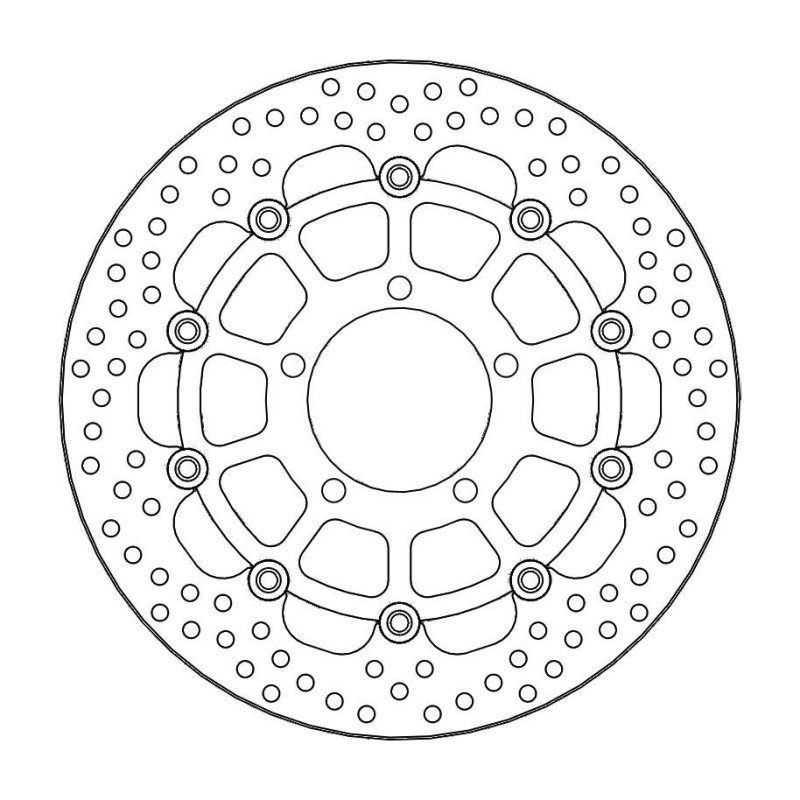 Moto-Master Halo Bremsscheibe Vorne Float 112166