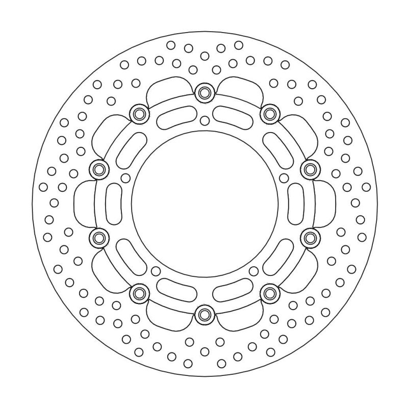 Moto-Master Halo Bremsscheibe Vorne Float 112167