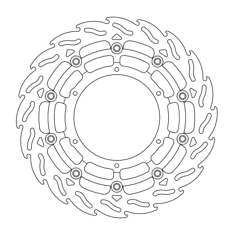 Moto-Master Bremmscheibe Flame Vorne Float Ri 112171