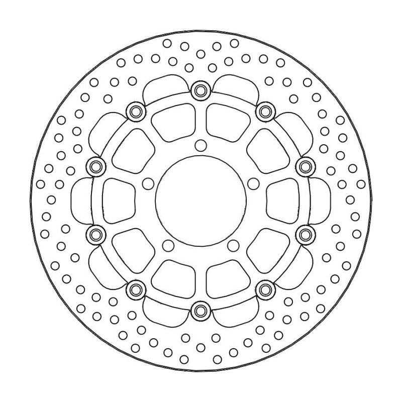 Moto-Master Bremsscheibe Float Round L/R 112174