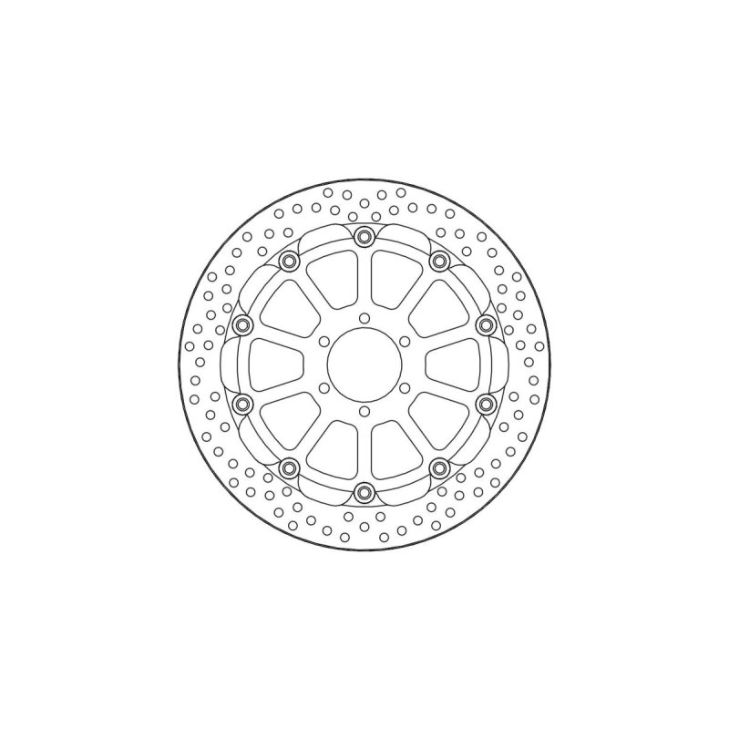 Moto-Master Bremsscheibe Round Rechts 5.5 Mm 112201