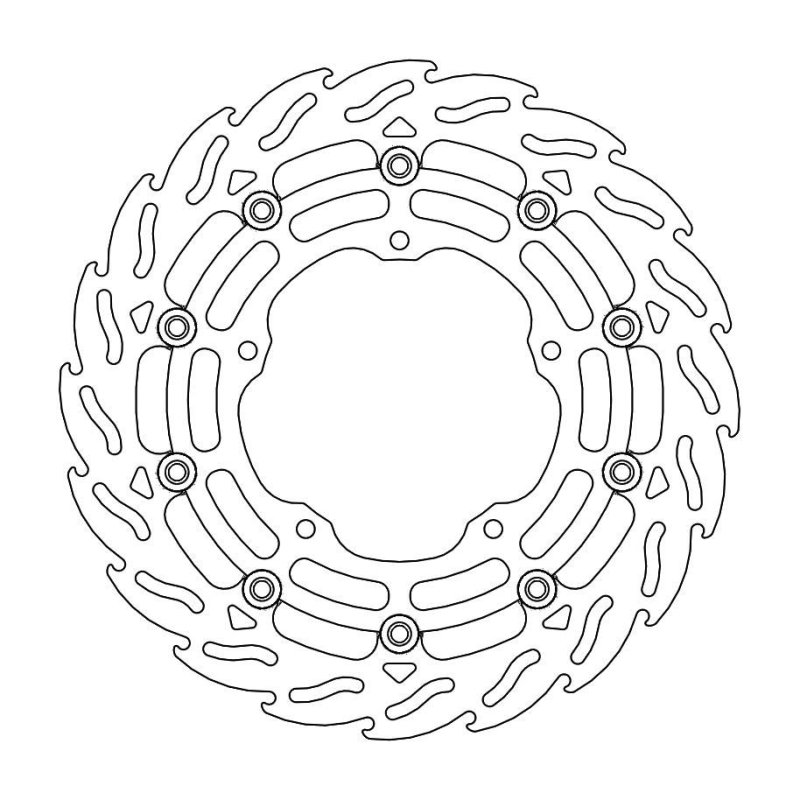 Moto-Master Bremsscheibe Flame Links 112242