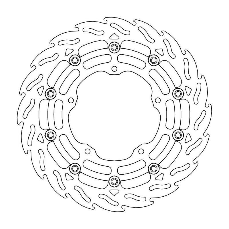 Moto-Master Bremsscheibe Flame Rechts 112243
