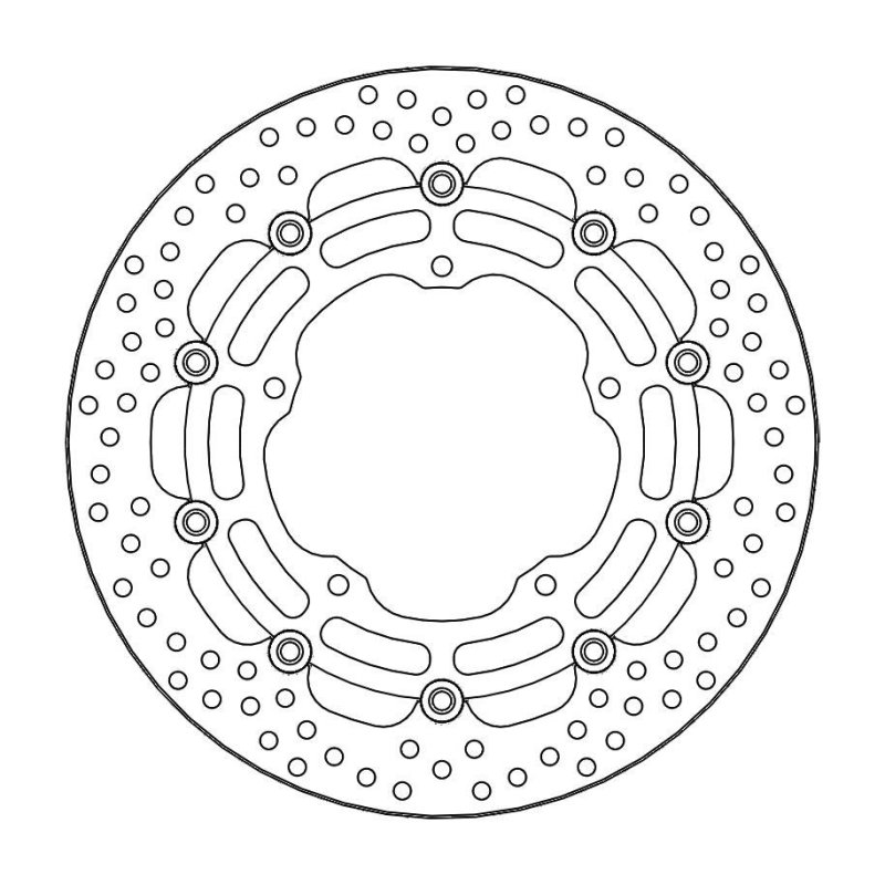 Moto-Master Bremsscheibe Round 112246