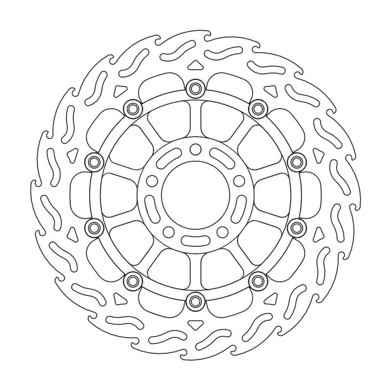 Moto-Master Flame Bremsscheibe Vorne L 113006