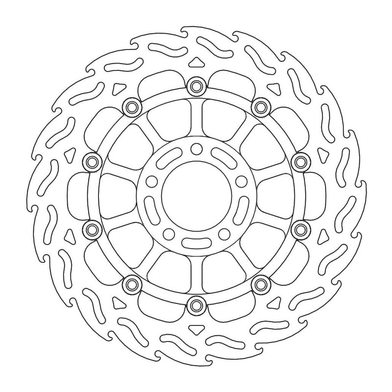 Moto-Master Flame Bremsscheibe Vorne R 113025