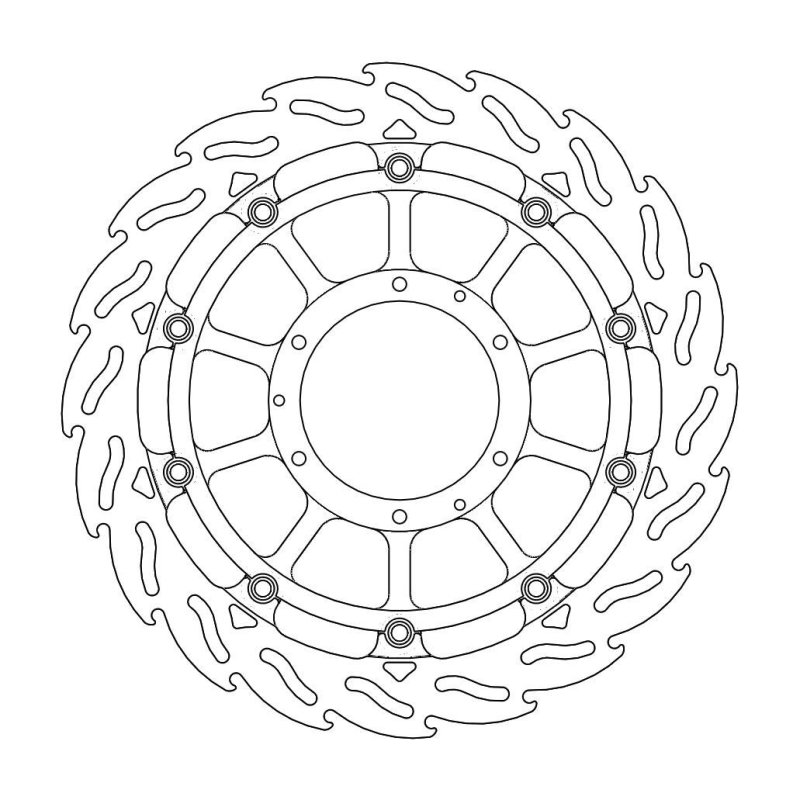 Moto-Master Flame Race Bremsscheibe Vorne Rechts 5,5Mm 113071