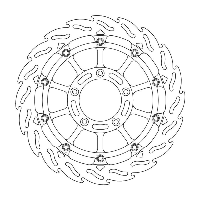 Moto-Master Flame Race Bremsscheibe Vorne Rechts 5,5Mm 113073