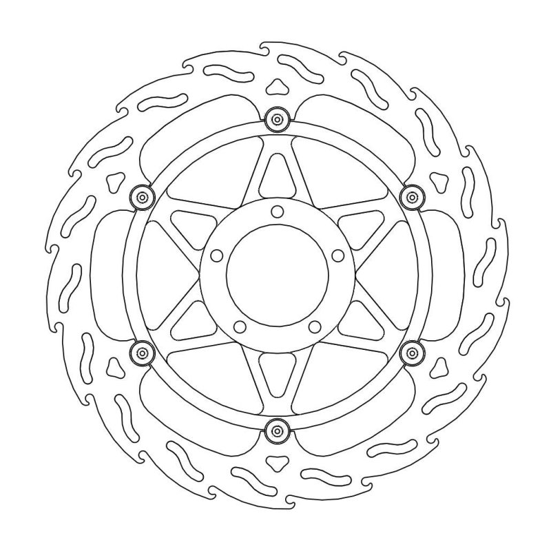 Moto-Master Bremsscheibe Moto M.Frr Flame Duc1098 113088