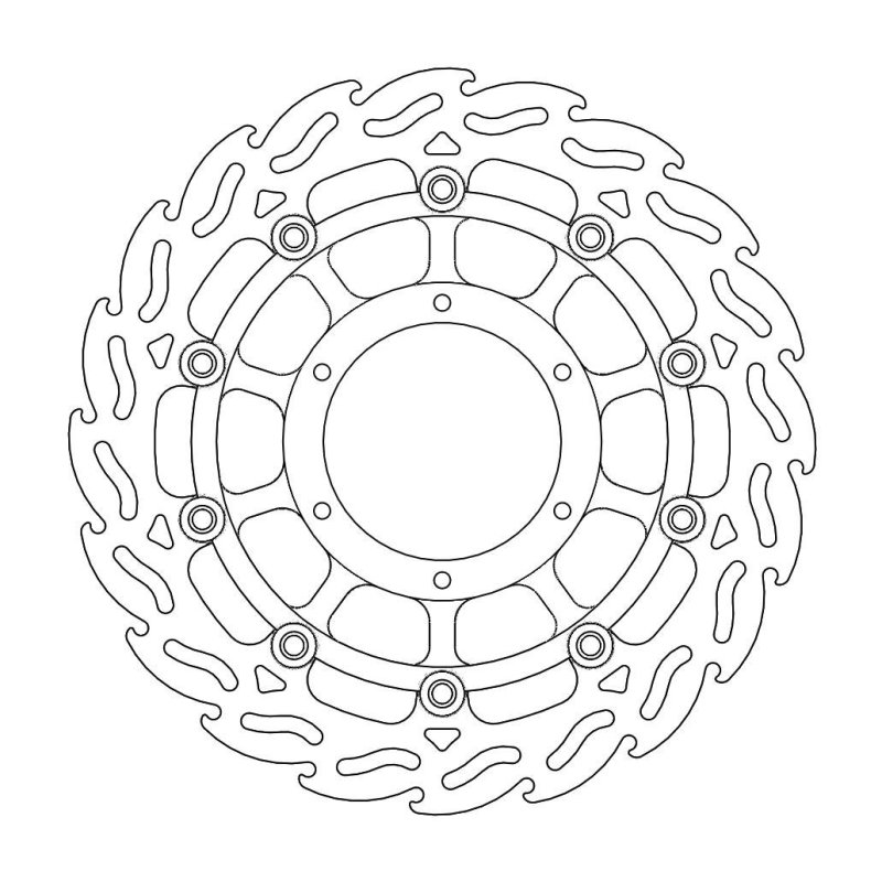 Moto-Master Bremsscheibe Moto M.Frl Flame Hon Horn 113093
