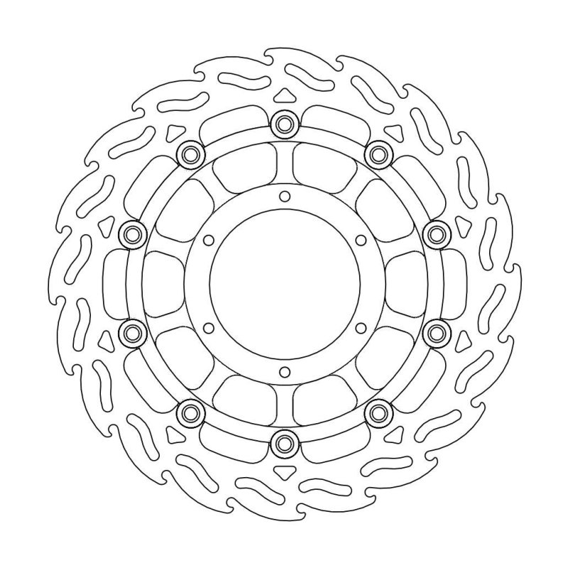 Moto-Master Bremsscheibe Moto M.Frr Flame Hon Horn 113094