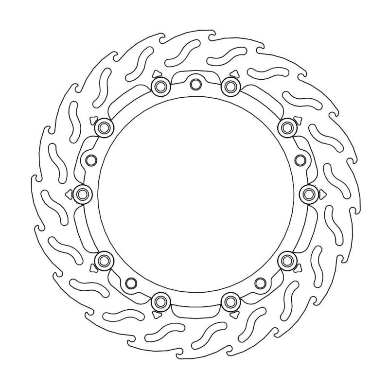 Moto-Master Flame Links Bremsscheibe Vorne R1200Gs 113099