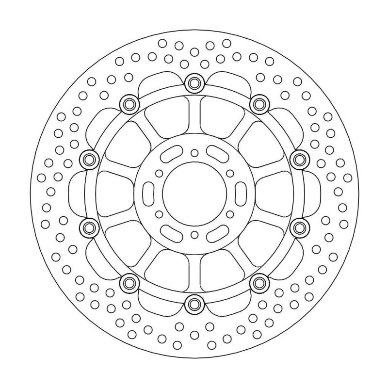 Moto-Master Halo Bremsscheibe Vorne Cb600F Hornet 113105