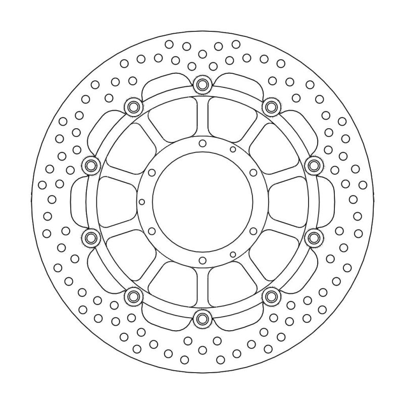 Moto-Master Halo Bremsscheibe Vorne Cbr1000 113114