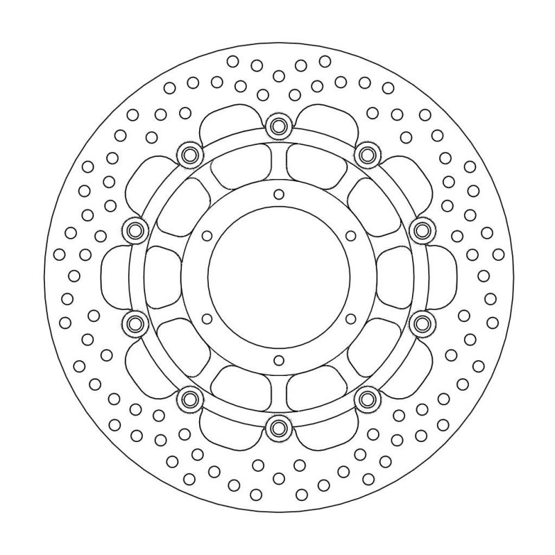 Moto-Master Halo Bremsscheibe Vorne Pan Eur 113116