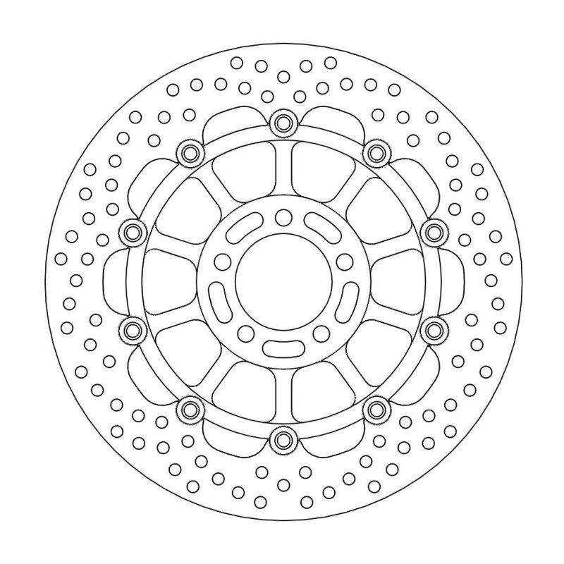 Moto-Master Halo Bremsscheibe Vorne Kawasaki 113117