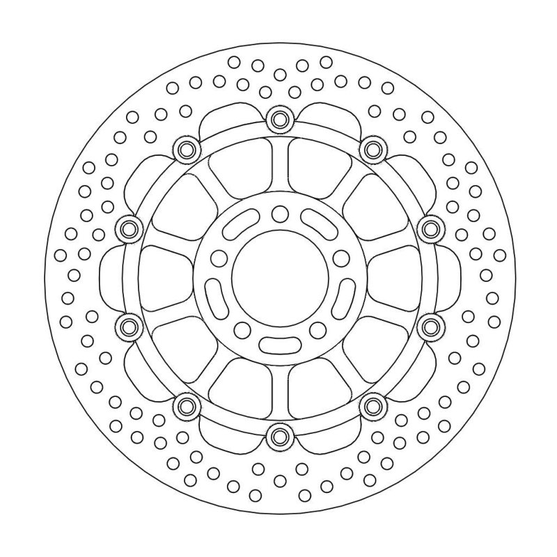 Moto-Master Halo Bremsscheibe Vorne Kawasaki 113119