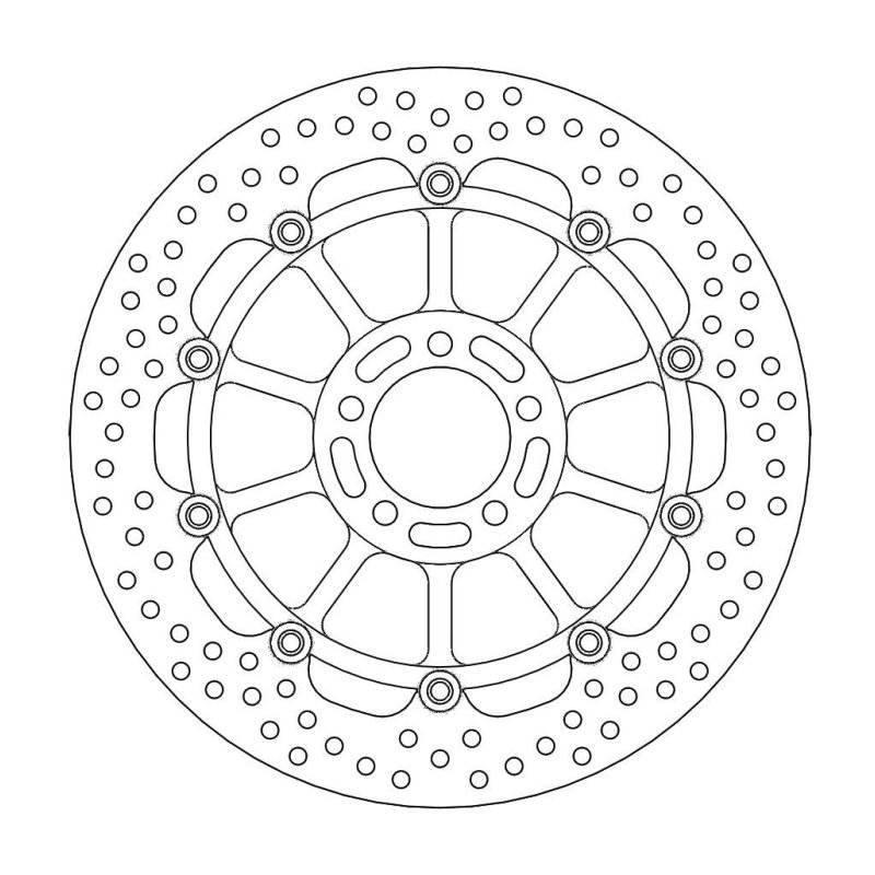 Moto-Master Halo Bremsscheibe Vorne Kawasaki 113120