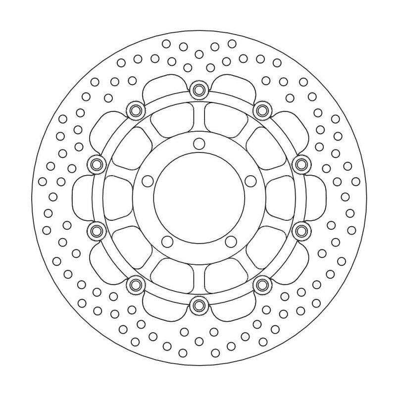 Moto-Master Halo Bremsscheibe Vorne Triumph 113128