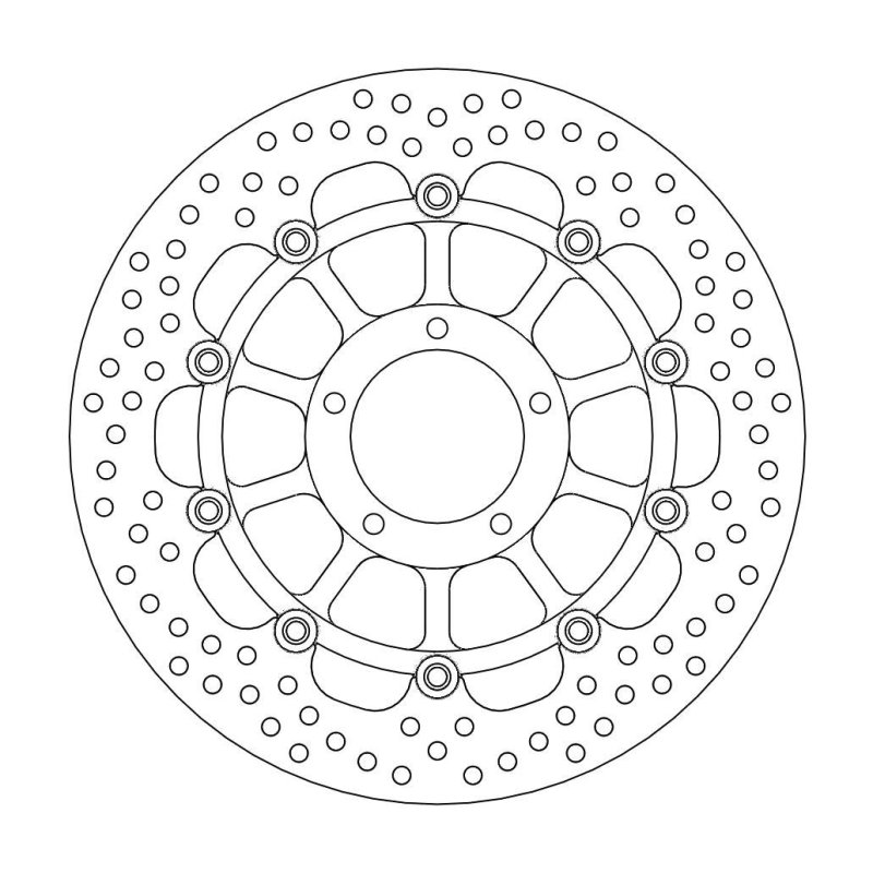 Moto-Master Halo Bremsscheibe Vorne Ducati 113136
