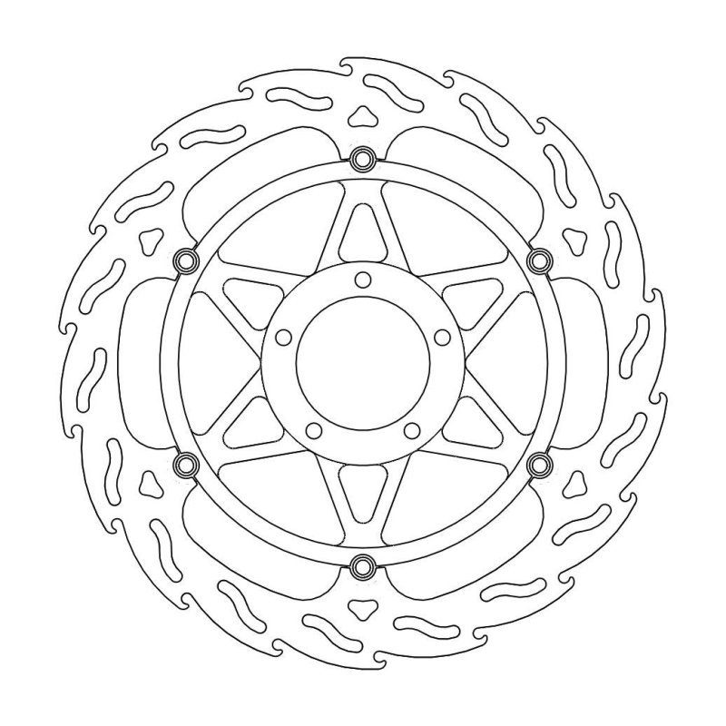 Moto-Master Bremmscheibe Flame Vorne Float Ri 113143