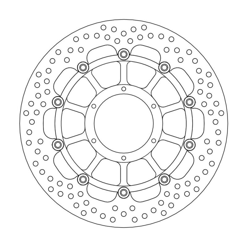 Moto-Master Halo Bremsscheibe Vorne Honda 113144