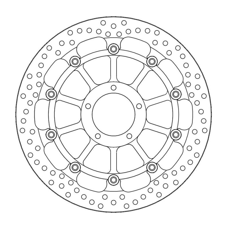 Moto-Master Bremsscheibe Round 5.5Mm 113168