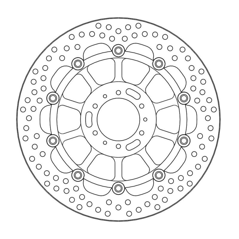 Moto-Master Bremsscheibe Round L/R 113171
