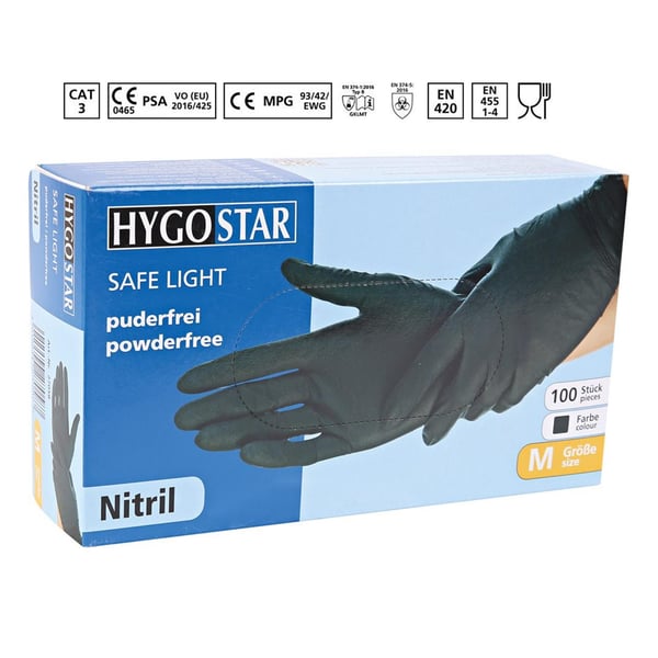 Handschuhe HygoStar Safe Light Groesse: 9/L Unisex