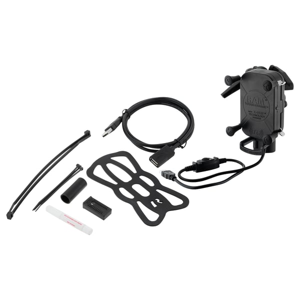 Smartphonehalter RAMMOUNTS Tough-Charge X-Grip Wireless Charger